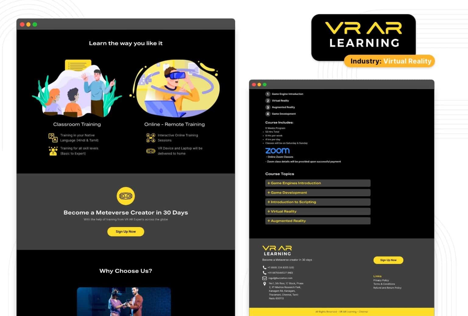 VR AR Learning - Poets Media Group